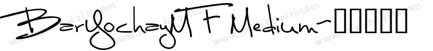 BarYochayMF Medium字体转换
